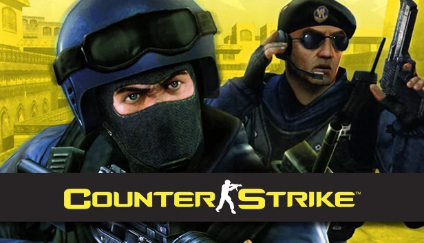 Official classic Counter-Strike promotional cover; not Counter-Strike 2