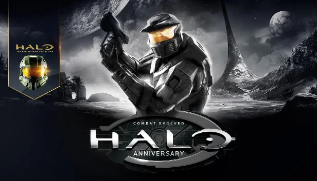 Official Halo: Combat Evolved Anniversary cover representing the series entry; not the 2001 browser build